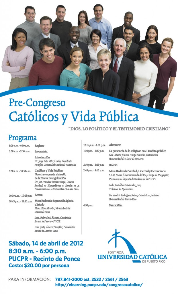 Pre Congreso Catolicos y Vida Publica